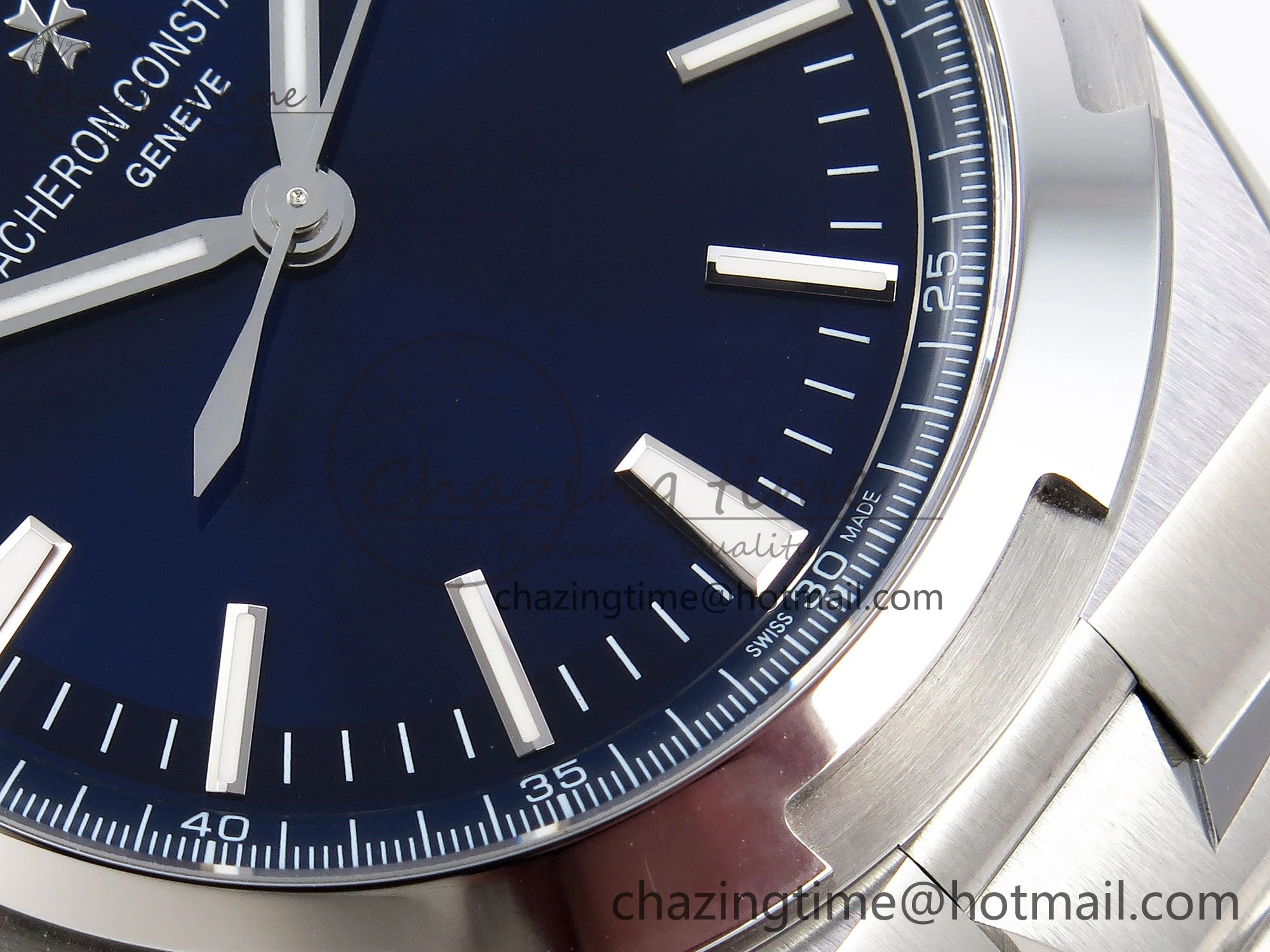 Thermal Overseas 4500V SS MKSF 1:1 Best Edition Blue Dial on SS Bracelet A 9878
