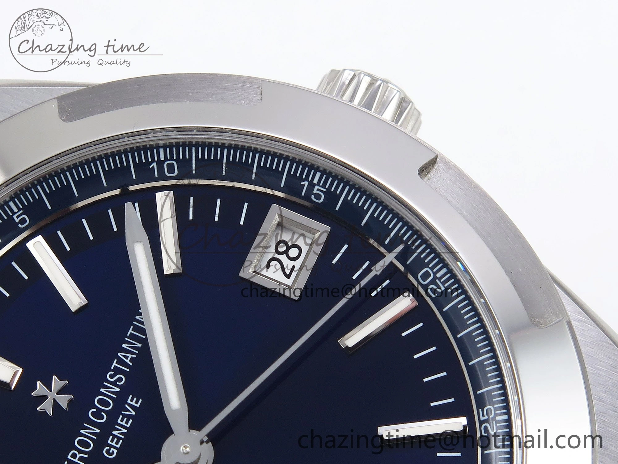 Thermal Overseas 4500V SS MKSF 1:1 Best Edition Blue Dial on SS Bracelet A 9878