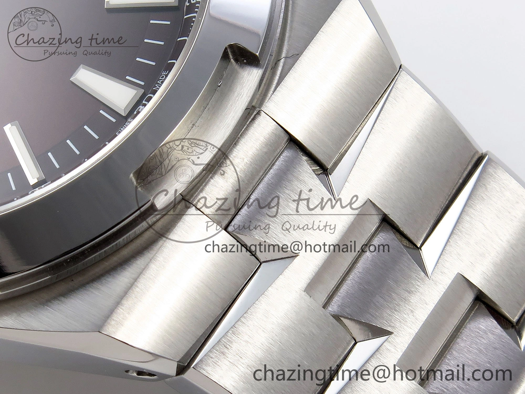 Overseas 4500V SS MKSF 1:1 Best Edition Brown Dial on SS Bracelet A Functional 9879