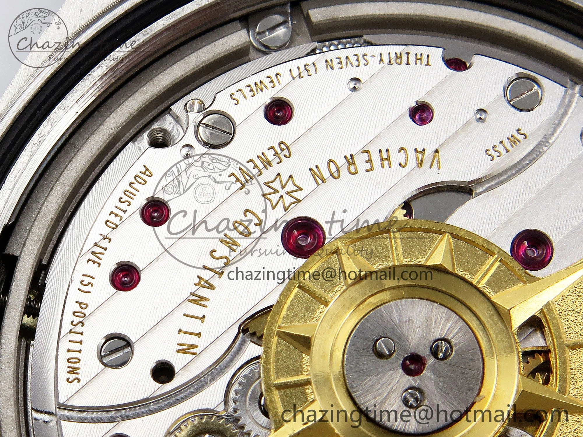 Overseas 4500V SS MKSF 1:1 Best Edition Green Dial on SS Bracelet A OdorResistant 9876