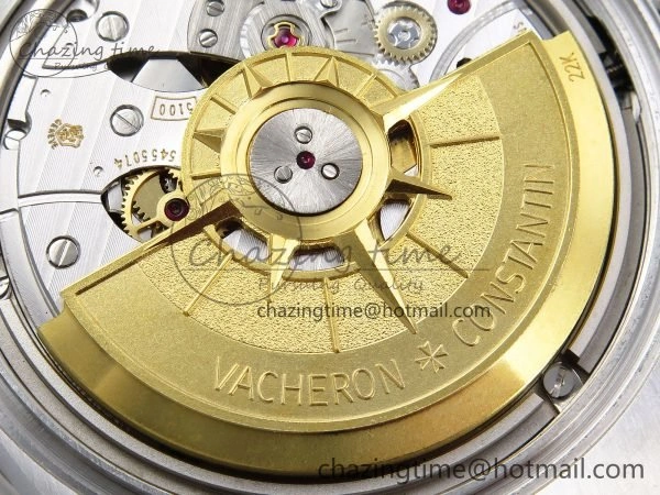 Overseas 4500V SS MKSF 1:1 Best Edition White Dial on Black Rubber Strap A BestValue 9874