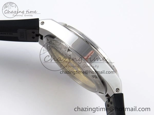 Overseas 4500V SS MKSF 1:1 Best Edition White Dial on Black Rubber Strap A BestValue 9874