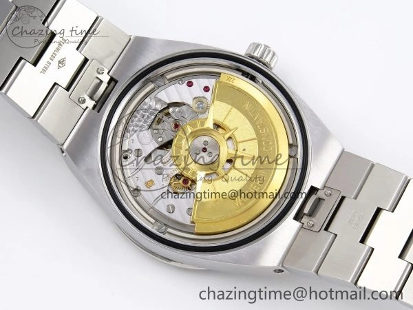 Overseas 4500V SS MKSF 1:1 Best Edition White Dial on SS Bracelet A FlexibleFit 9875