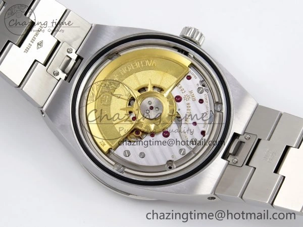 Overseas 4500V SS MKSF 1:1 Best Edition White Dial on SS Bracelet A FlexibleFit 9875