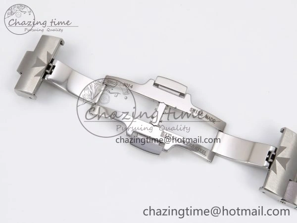 Overseas 4500V SS MKSF 1:1 Best Edition White Dial on SS Bracelet A FlexibleFit 9875