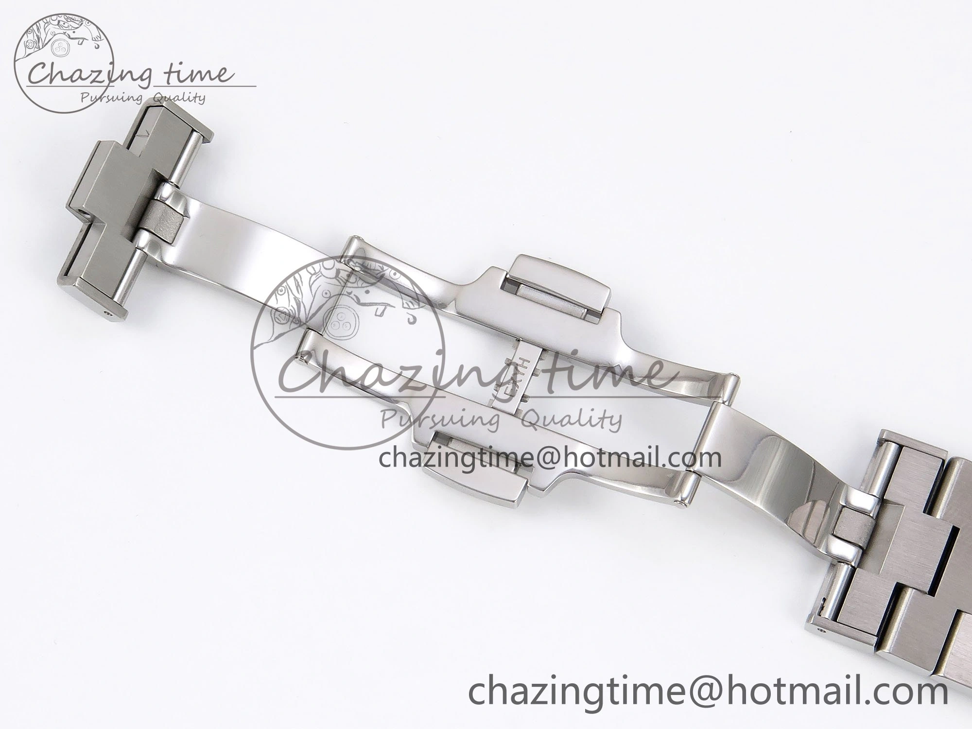 Overseas 4500V SS MKSF 1:1 Best Edition White Dial on SS Bracelet A FlexibleFit 9875