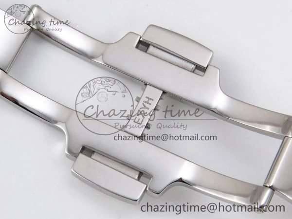 Overseas 4500V SS MKSF 1:1 Best Edition White Dial on SS Bracelet A FlexibleFit 9875