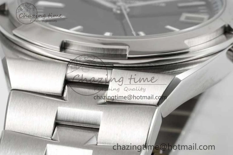 Overseas 4500V SS ZF 1:1 Best Edition Black Dial on SS Bracelet A Seasonal 9902