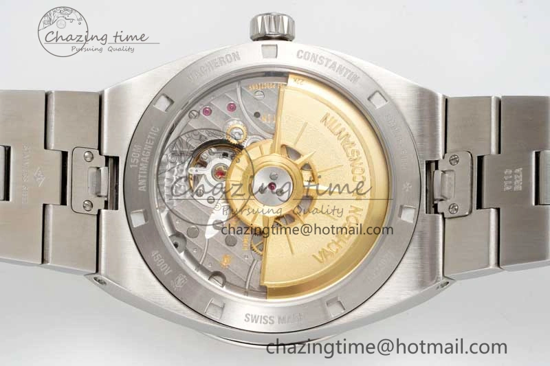 Overseas 4500V SS ZF 1:1 Best Edition Brown Dial on SS Bracelet A Affordable 9904