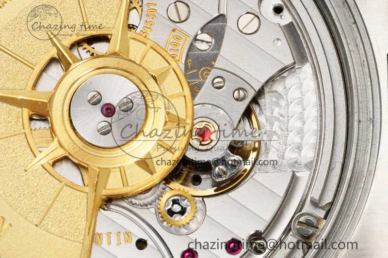 Overseas 4500V SS ZF 1:1 Best Edition Brown Dial on SS Bracelet A Affordable 9904