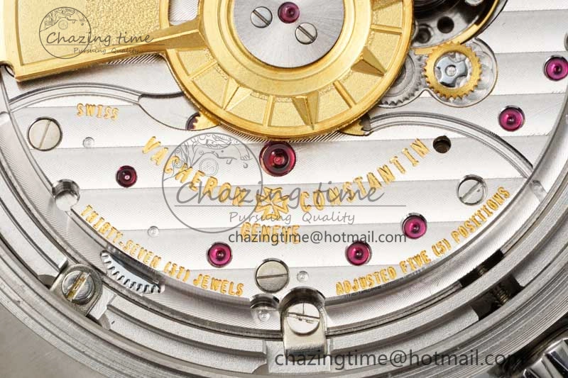 Overseas 4500V SS ZF 1:1 Best Edition Brown Dial on SS Bracelet A Affordable 9904