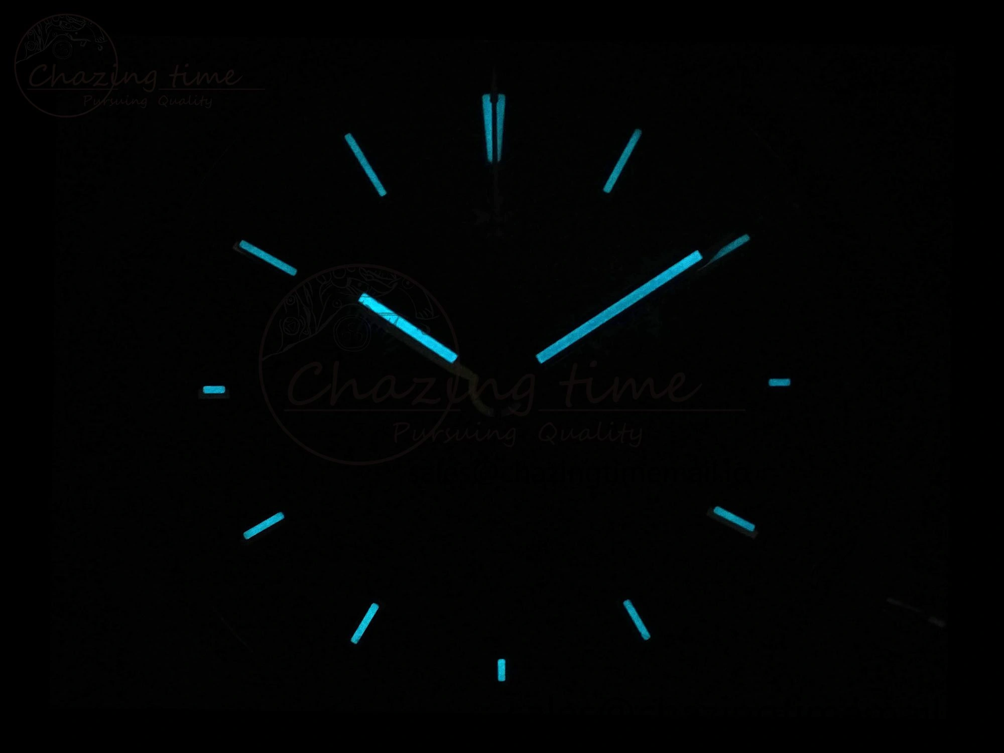HighPerformance Overseas 4520V RG 8F Best Edition Green Dial On Green Rubber Strap A7750 Modified to A 9847