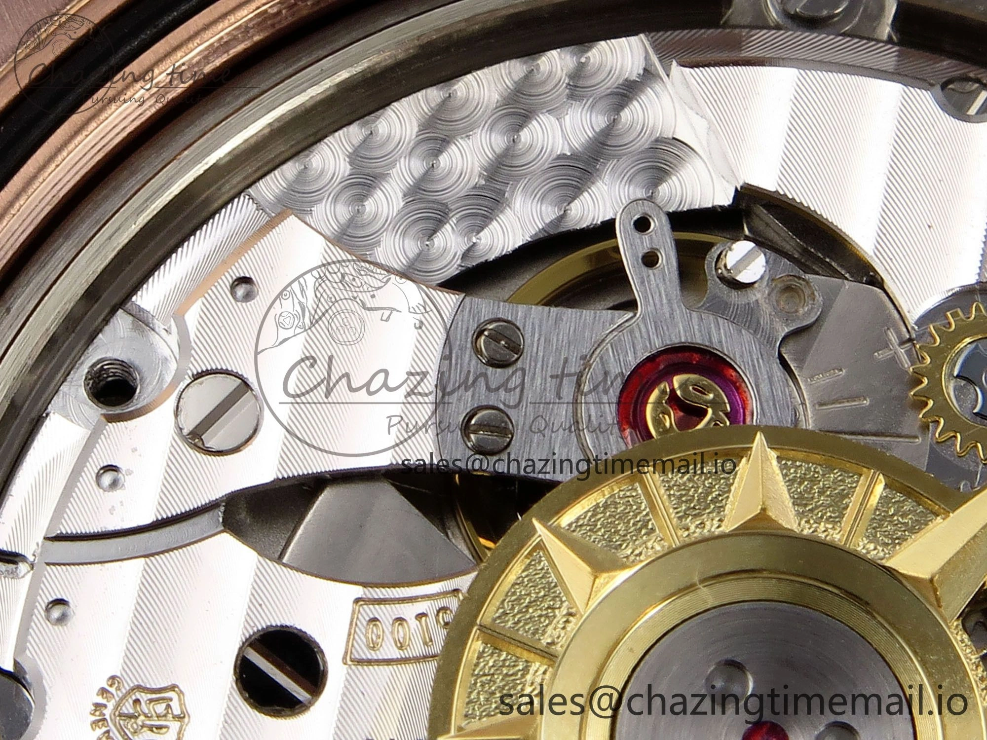 Overseas 4520V RG 8F Best Edition Green Dial on RG Bracelet A Reliable 9844