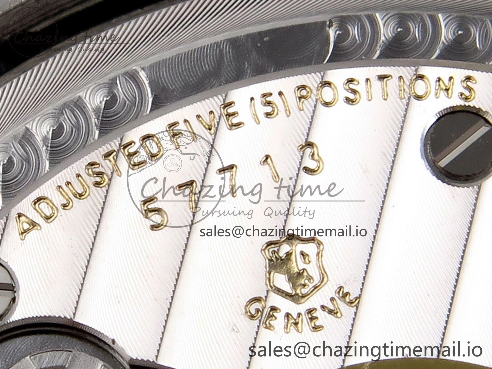 Upgraded Overseas 4520V SS 8F Best Edition Green Dial On SS Bracelet A7750 Modified to A 9842