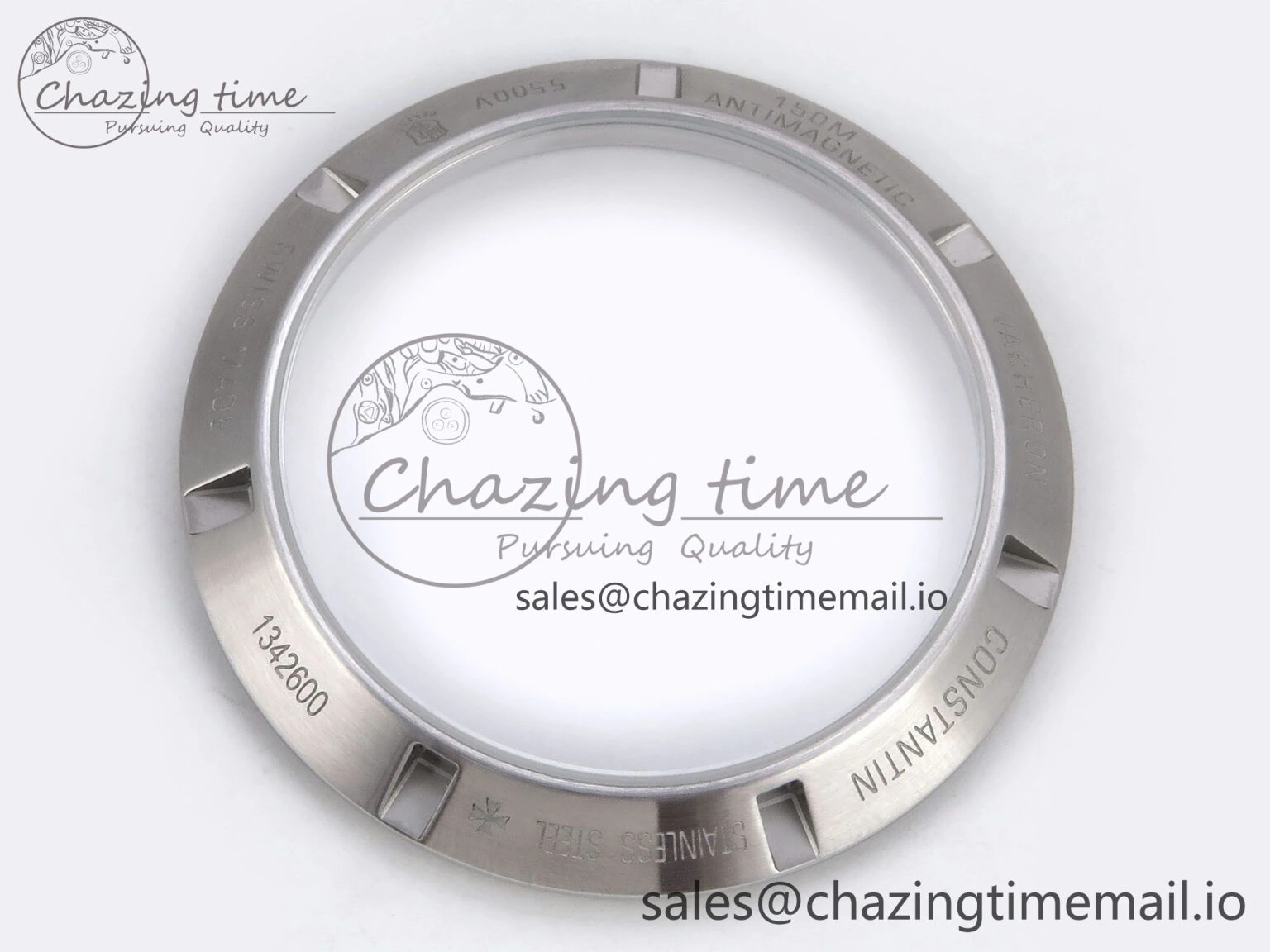 Upgraded Overseas 4520V SS 8F Best Edition Green Dial On SS Bracelet A7750 Modified to A 9842