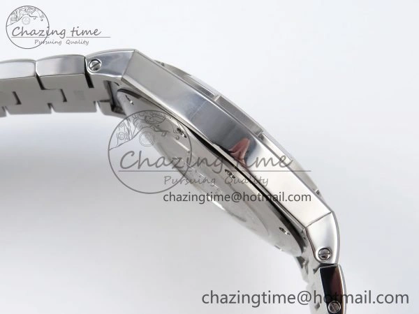 Overseas 47040 SS PPF 1:1 Best Edition Black Textured Dial on SS Bracelet A MultiPurpose 9881