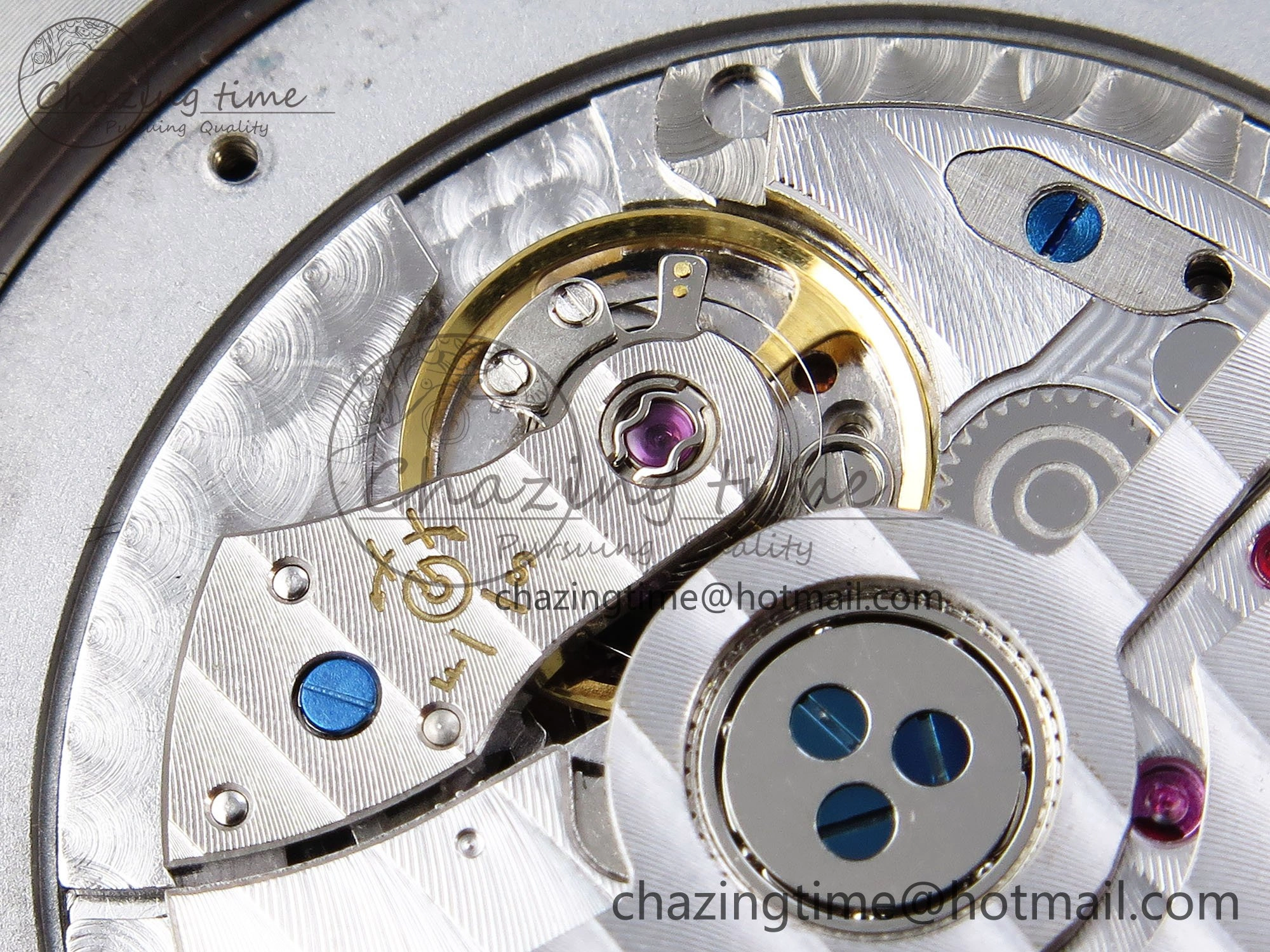 Overseas 47040 SS PPF 1:1 Best Edition Black Textured Dial on SS Bracelet A MultiPurpose 9881