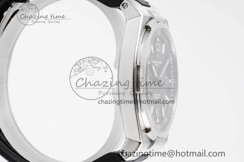 Overseas 47040 SS PPF 1:1 Best Edition Gray Textured Dial on Black Rubber Strap A Trendsetting 9883