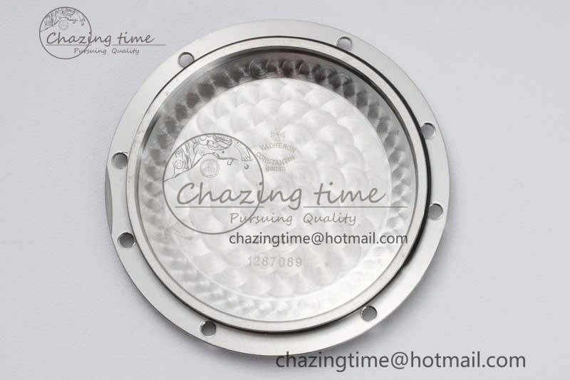 Overseas 47040 SS PPF 1:1 Best Edition Gray Textured Dial on Black Rubber Strap A Trendsetting 9883