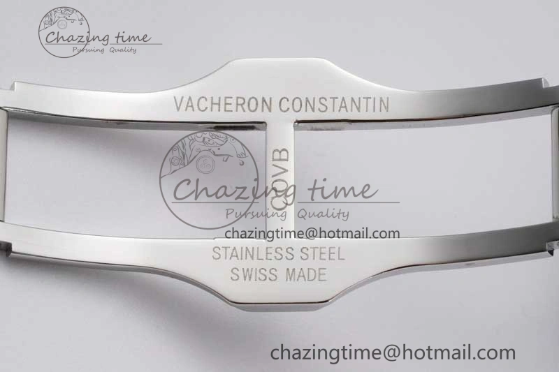 Overseas 47040 SS PPF 1:1 Best Edition Gray Textured Dial on Black Rubber Strap A Trendsetting 9883
