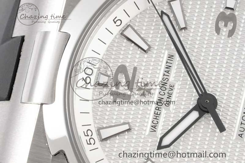 Overseas 47040 SS PPF 1:1 Best Edition White Textured Dial on Black Rubber Strap A UrbanStyle 9884