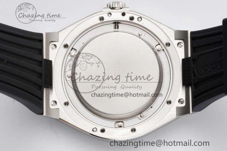 Overseas 47040 SS PPF 1:1 Best Edition White Textured Dial on Black Rubber Strap A UrbanStyle 9884