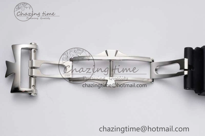 Overseas 47040 SS PPF 1:1 Best Edition White Textured Dial on Black Rubber Strap A UrbanStyle 9884