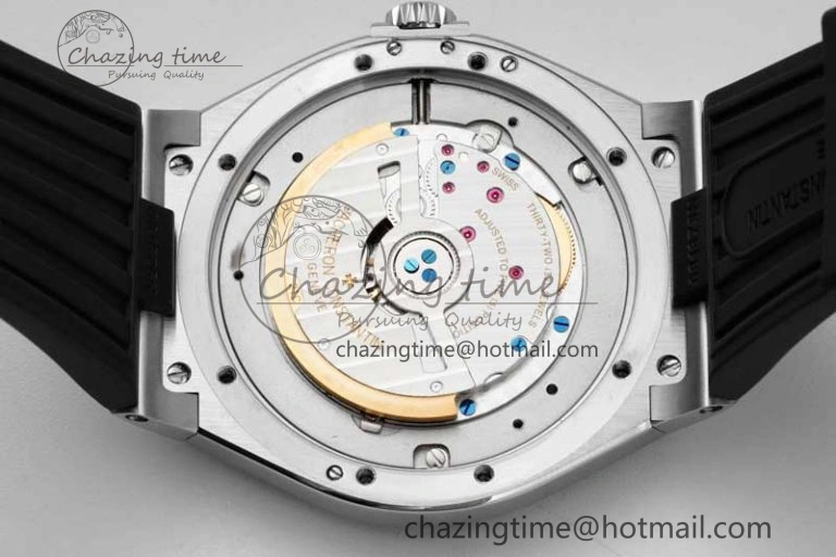 Overseas 47040 SS PPF 1:1 Best Edition White Textured Dial on Black Rubber Strap A UrbanStyle 9884