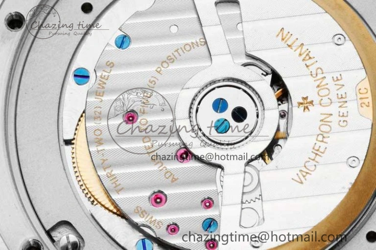 Overseas 47040 SS PPF 1:1 Best Edition White Textured Dial on Black Rubber Strap A UrbanStyle 9884