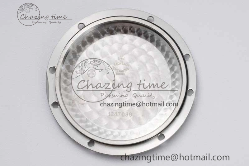 Overseas 47040 SS PPF 1:1 Best Edition White Textured Dial on Black Rubber Strap A UrbanStyle 9884