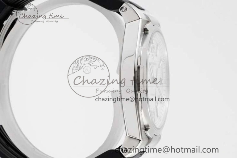 Overseas 47040 SS PPF 1:1 Best Edition White Textured Dial on Black Rubber Strap A UrbanStyle 9884