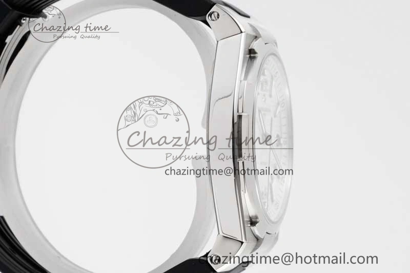 Overseas 47040 SS PPF 1:1 Best Edition White Textured Dial on Black Rubber Strap A UrbanStyle 9884