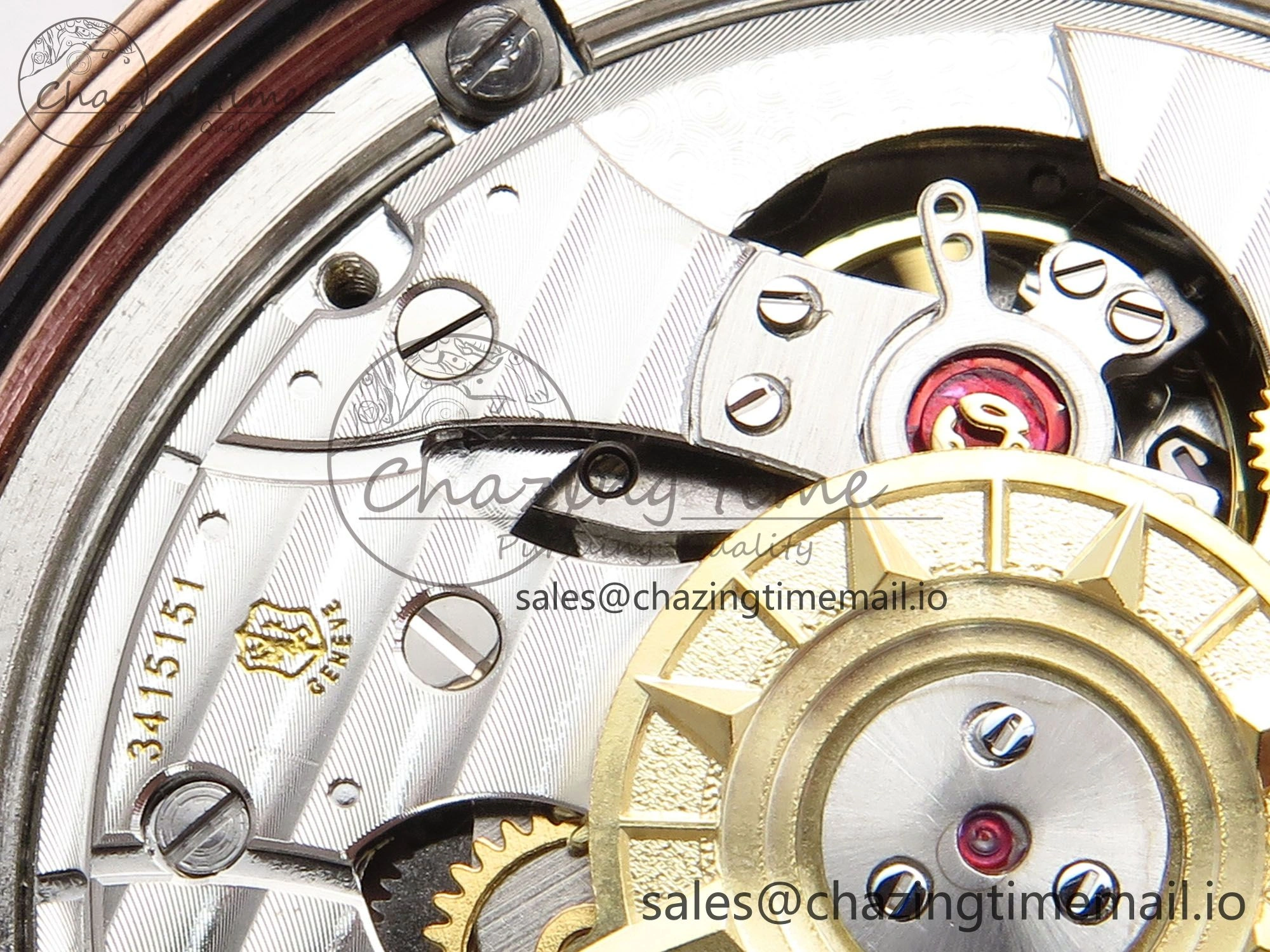 Comfortable Overseas 7920V RG 8F Best Edition Green Dial On RG Bracelet A 9828