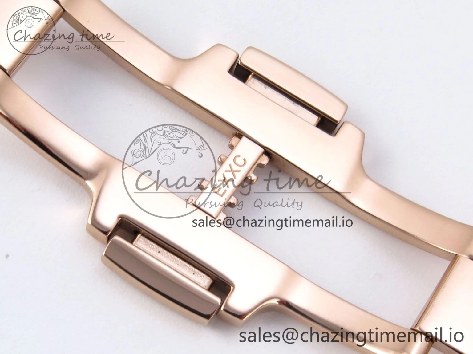 Popular Overseas 7920V RG 8F Best Edition White Dial On RG Bracelet A 9829