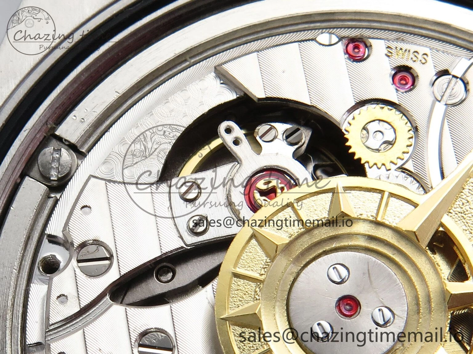 EyeCatching Overseas 7920V SS 8F Best Edition Blue Dial On SS Bracelet A 9832