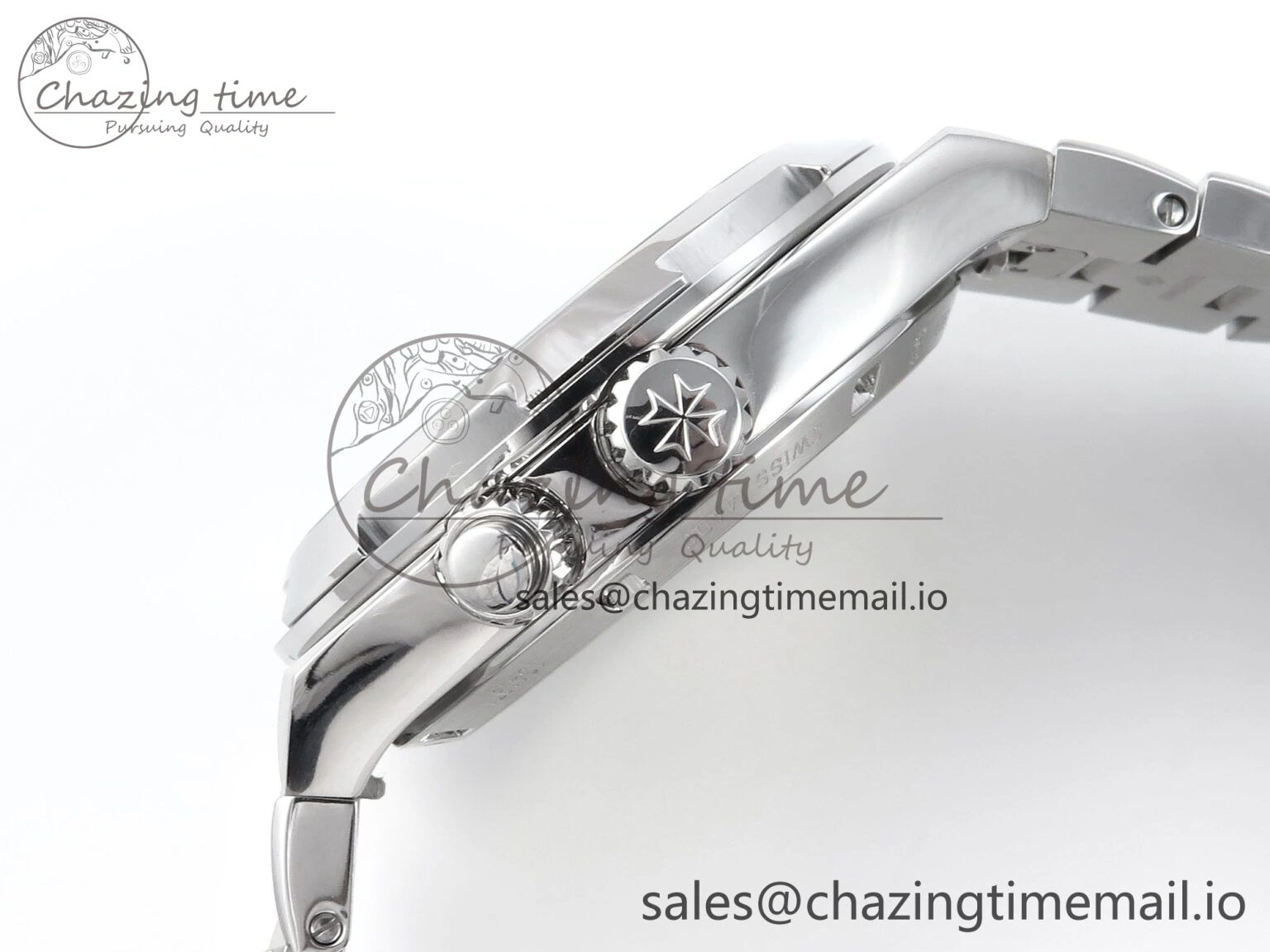 Overseas 7920V SS 8F Best Edition White Dial On SS Bracelet A Comfortable 9831