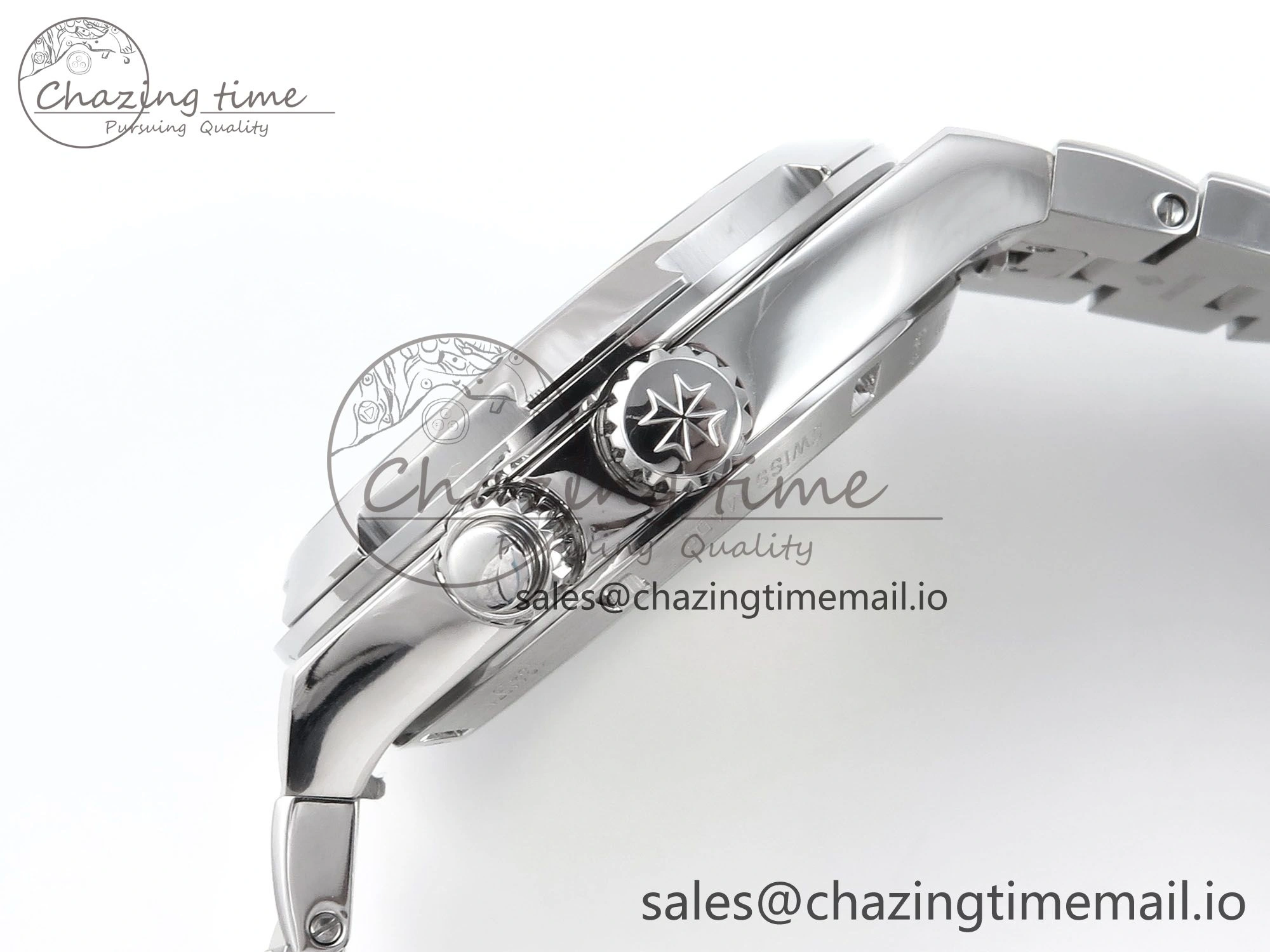 Overseas 7920V SS 8F Best Edition White Dial On SS Bracelet A Comfortable 9831