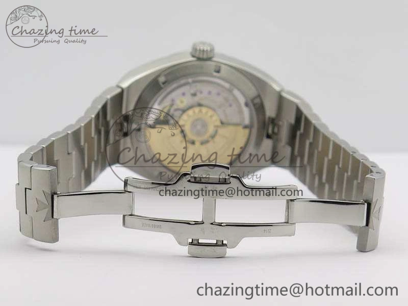 Overseas Automatic BP Maker Best Edition SS Blue Dial On SS Bracelet A WellDesigned 9978