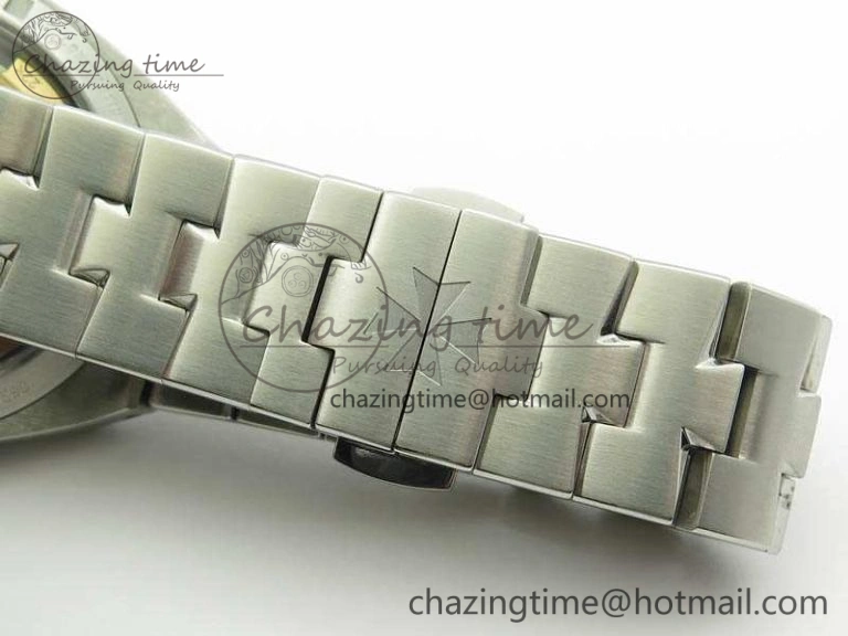 Overseas Automatic BP Maker Best Edition SS Blue Dial On SS Bracelet A WellDesigned 9978