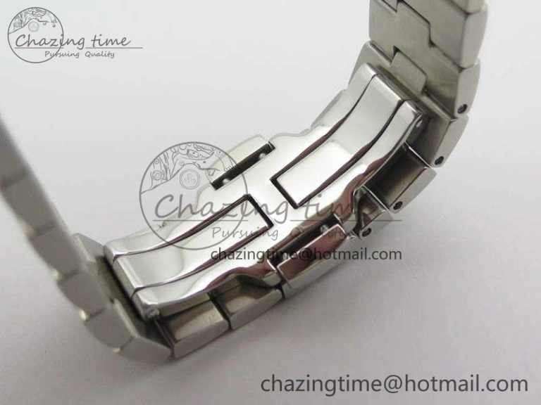 Overseas Automatic BP Maker Best Edition SS Blue Dial On SS Bracelet A WellDesigned 9978