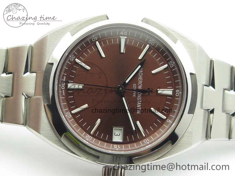 Overseas Automatic BP Maker Best Edition SS Brown Dial On SS Bracelet A NewStyle 9981