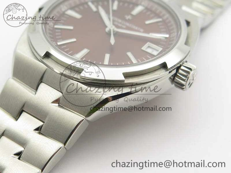 Overseas Automatic BP Maker Best Edition SS Brown Dial On SS Bracelet A NewStyle 9981