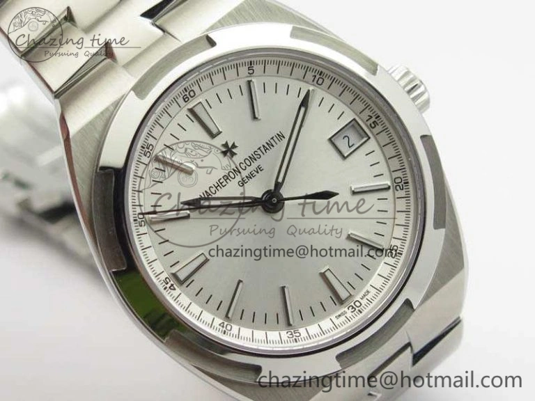 EyeCatching Overseas Automatic BP Maker Best Edition SS Silver Dial On SS Bracelet A 9977