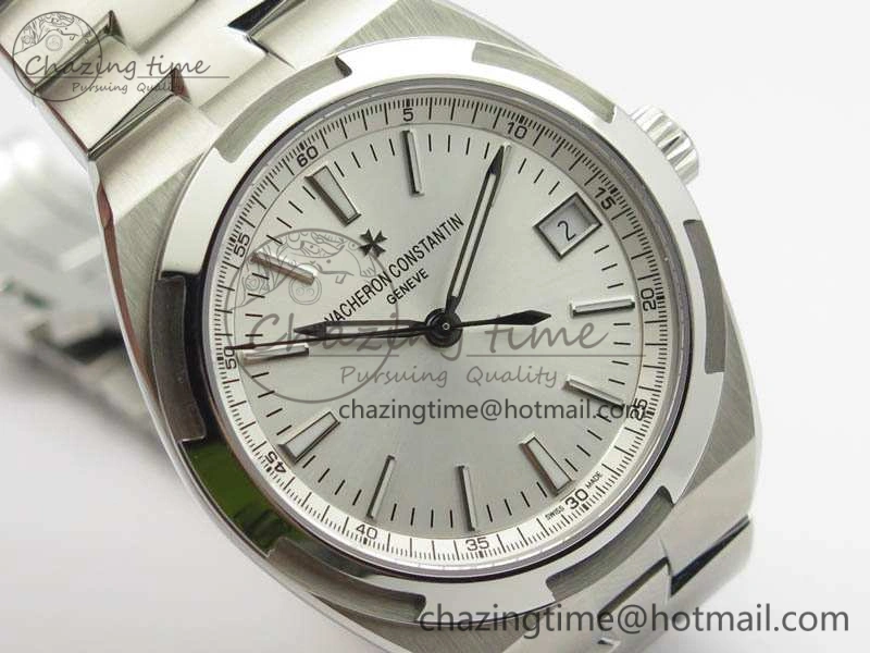 EyeCatching Overseas Automatic BP Maker Best Edition SS Silver Dial On SS Bracelet A 9977