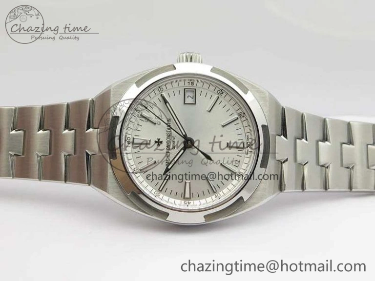 EyeCatching Overseas Automatic BP Maker Best Edition SS Silver Dial On SS Bracelet A 9977
