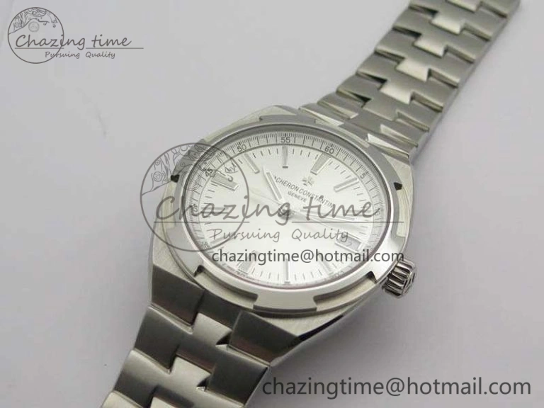 EyeCatching Overseas Automatic BP Maker Best Edition SS Silver Dial On SS Bracelet A 9977