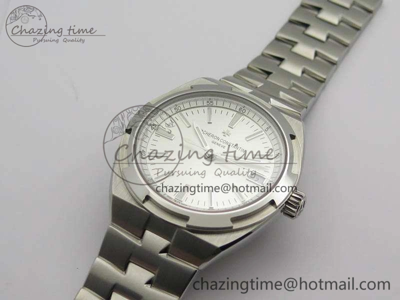 EyeCatching Overseas Automatic BP Maker Best Edition SS Silver Dial On SS Bracelet A 9977