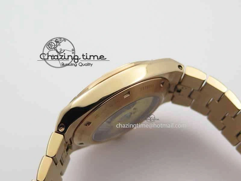 Overseas Automatic RG Brown Dial On RG Bracelet A Thermal 9983