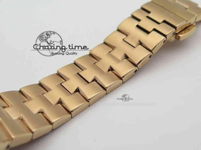 Overseas Automatic RG Brown Dial On RG Bracelet A Thermal 9983