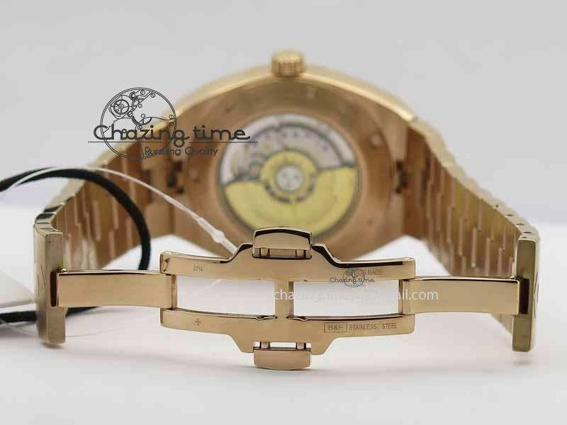 Overseas Automatic RG Brown Dial On RG Bracelet A Thermal 9983